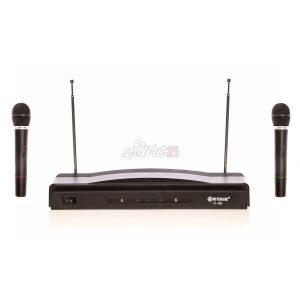 Set 2 Microfoane Wireless Cu Receiver  C-05