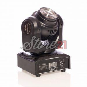 MINI MOVING HEAD DUBLU FATA, 4x15W RGBW LED Beam, Wash Light 16-22 channels DMX512 Control Lighting Effect