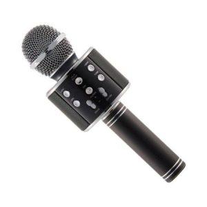 chilly Warlike salvage Microfon karaoke wireless, cu boxa incorporata cadou 2 x chitara copii 3 si  6 ani - Store21